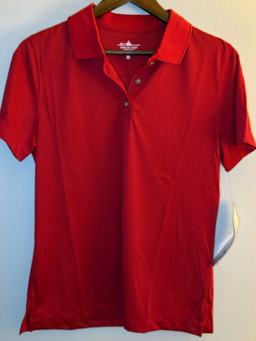 Charles River Apparel Red Women's Polo Shirt